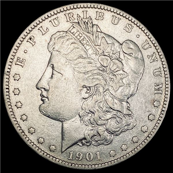 1901-S Silver Morgan Dollar NEARLY UNCIRCULATED