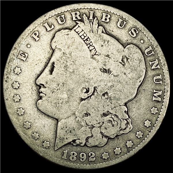 1892-S Silver Morgan Dollar NICELY CIRCULATED