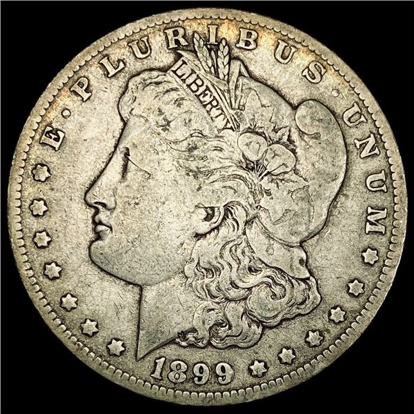 1899 Micro O Silver Morgan Dollar LIGHTLY CIRCULATED