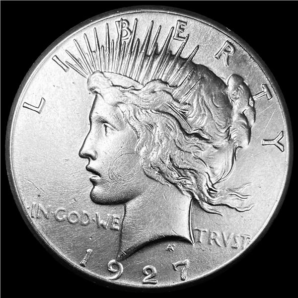 1927 Silver Peace Dollar CLOSELY UNCIRCULATED