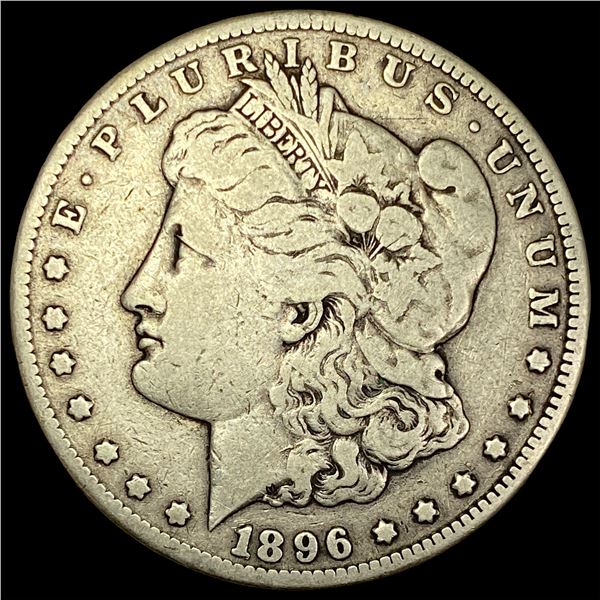 1896-S Silver Morgan Dollar LIGHTLY CIRCULATED