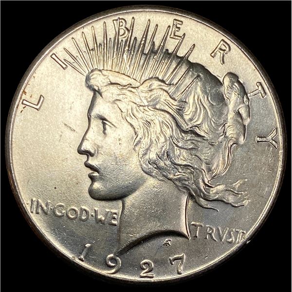 1927 Peace Silver Dollar CLOSELY UNCIRCULATED
