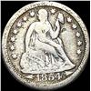Image 1 : 1854-O Silver Seated Liberty Dime NICELY CIRCULATED