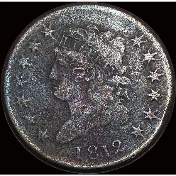 1812 Classic Head Large Cent NICELY CIRCULATED