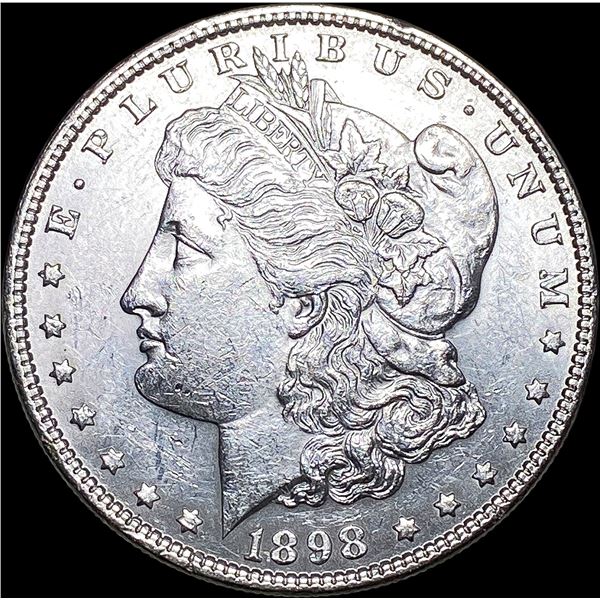 1898 Morgan Silver Dollar CLOSELY UNCIRCULATED