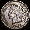 1886 Indian Head Cent NEARLY UNCIRCULATED