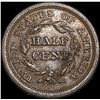 Image 2 : 1851 Braided Hair Half Cent CLOSELY UNCIRCULATED