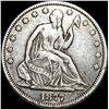Image 1 : 1877 Seated Liberty Half Dollar NEARLY UNCIRCULATED