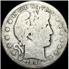 1896-S Silver Barber Half Dollar NICELY CIRCULATED