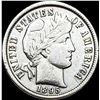 1895 Silver Barber Dime NEARLY UNCIRCULATED