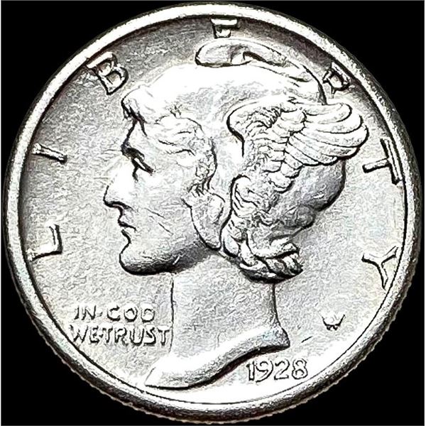 1928-S Silver Mercury Dime UNCIRCULATED