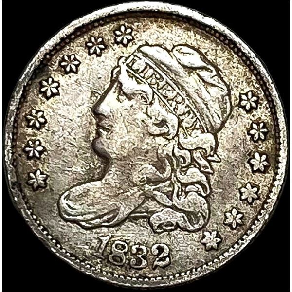 1832 Capped Bust Half Dime CLOSELY  UNCIRCULATED