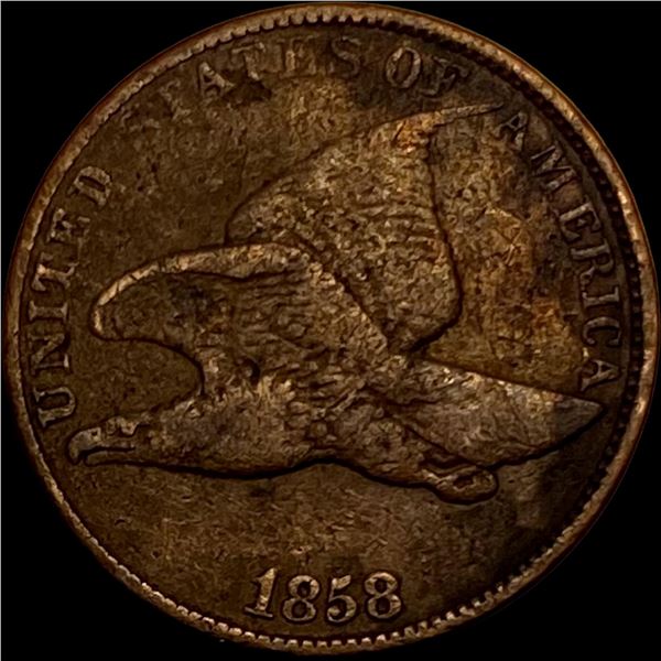 1858 Flying Eagle Cent LIGHTLY CIRCULATED