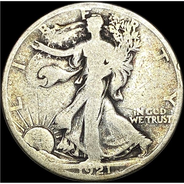 1921-S Silver Walking Liberty Half Dollar  NICELY CIRCULATED