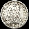 Image 1 : 1853 Arrows Seated Liberty Dime CLOSELY  UNCIRCULATED