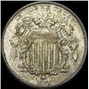 Image 1 : 1867 Shield Nickel NEARLY UNCIRCULATED