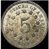 Image 2 : 1867 Shield Nickel NEARLY UNCIRCULATED