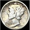 Image 1 : 1921-D Silver Mercury Dime NICELY CIRCULATED