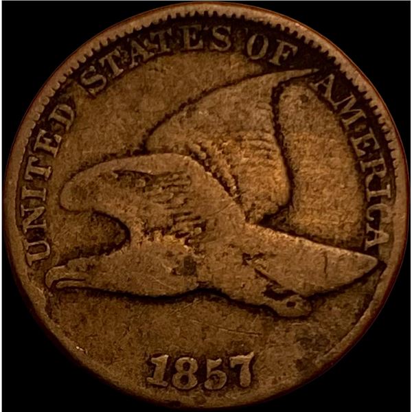 1857 Flying Eagle Cent NICELY CIRCULATED