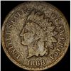 Image 1 : 1868 Indian Head Cent NICELY CIRCULATED