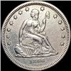 Image 1 : 1860-O Silver Seated Liberty Quarter CLOSELY UNCIRCULATED