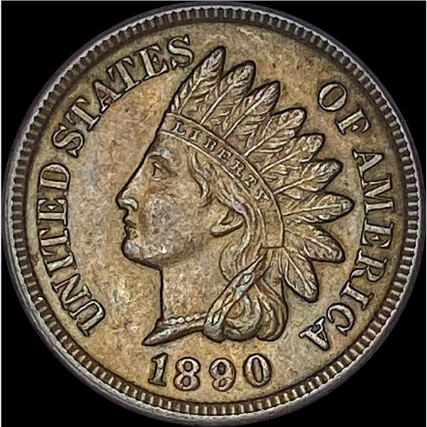 1890 Indian Head Cent CLOSELY UNCIRCULATED