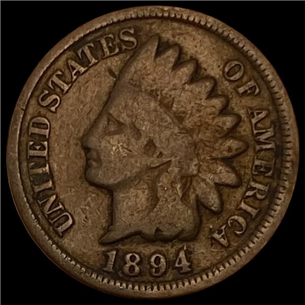 1894 Indian Head Cent NICELY CIRCULATED