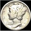 Image 1 : 1921 Silver Mercury Dime NICELY CIRCULATED