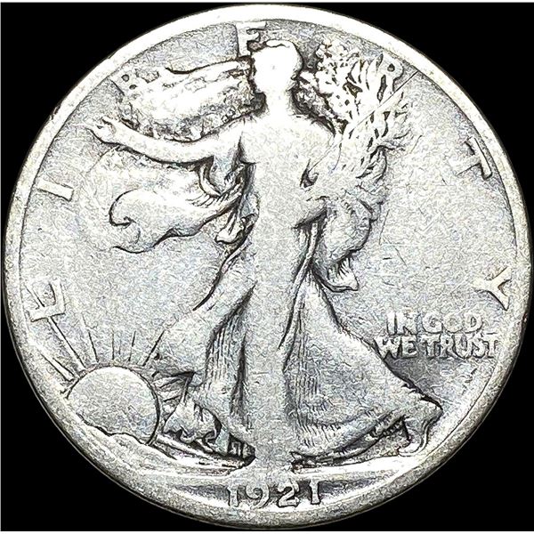 1921-S Walking Liberty Half Dollar NICELY  CIRCULATED