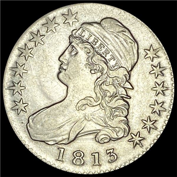 1813 Capped Bust Half Dollar CLOSELY UNCIRCULATED