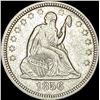 Image 1 : 1856 Seated Liberty Silver Quarter CLOSELY  UNCIRCULATED