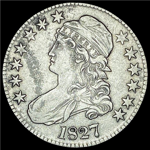 1827 Capped Bust Half Dollar CLOSELY  UNCIRCULATED