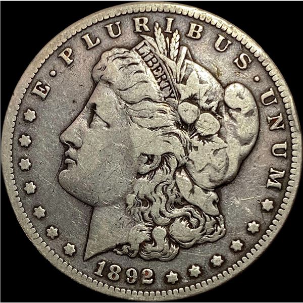 1892-S Silver Morgan Dollar NICELY CIRCULATED