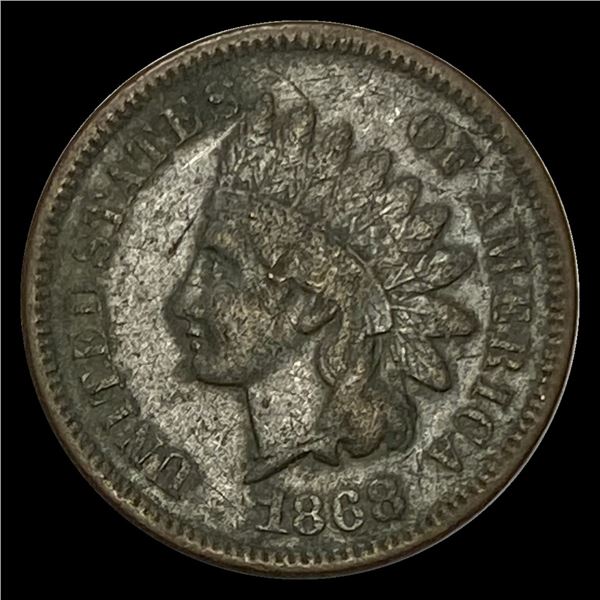 1868 Indian Head Cent LIGHTLY CIRCULATED