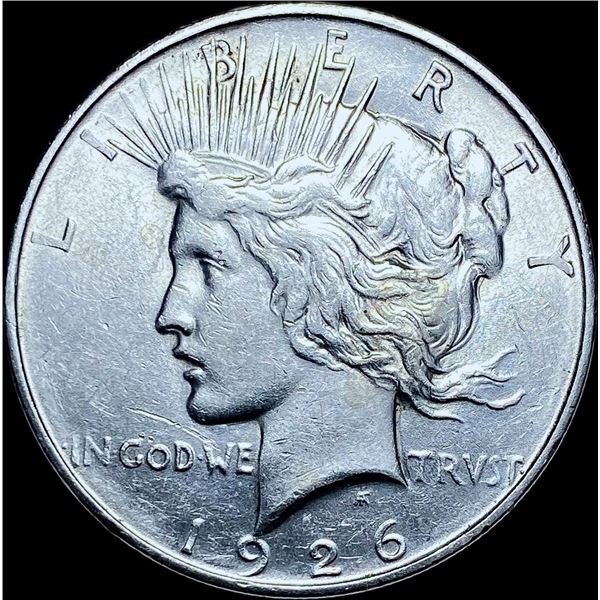 1926-D Peace Silver Dollar CHOICE AU