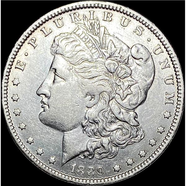 1889-O Silver Morgan Dollar ABOUT UNCIRCULATED