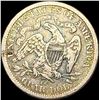 Image 2 : 1877-CC Seated Liberty Quarter Dollar LIGHTLY CIRCULATED