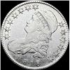 Image 1 : 1818/7 Capped Bust Half Dollar CLOSELY UNCIRCULATED
