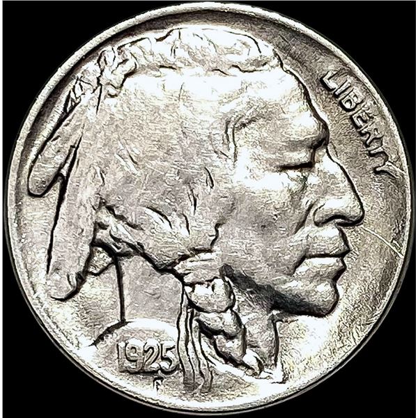 1925-D Buffalo Nickel NEARLY UNCIRCULATED