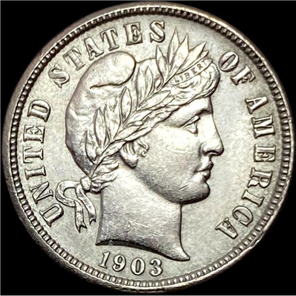 1903 Silver Barber Dime UNCIRCULATED