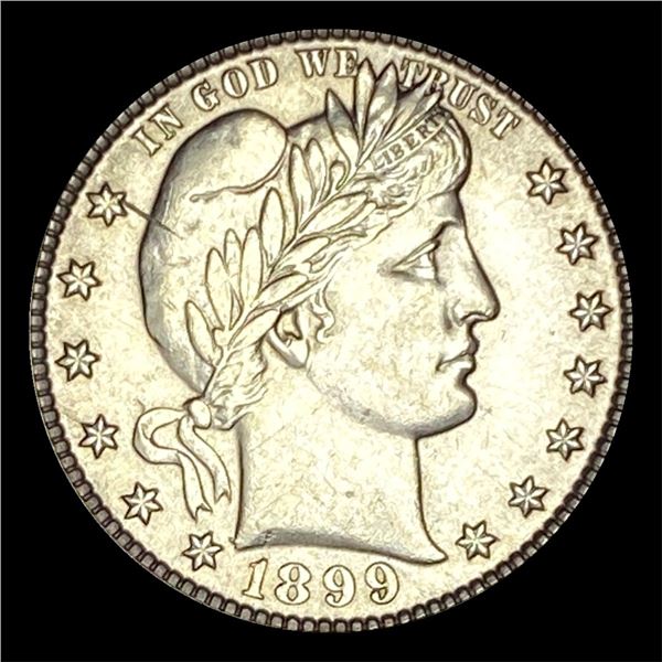 1899 Barber Silver Quarter UNCIRCULATED