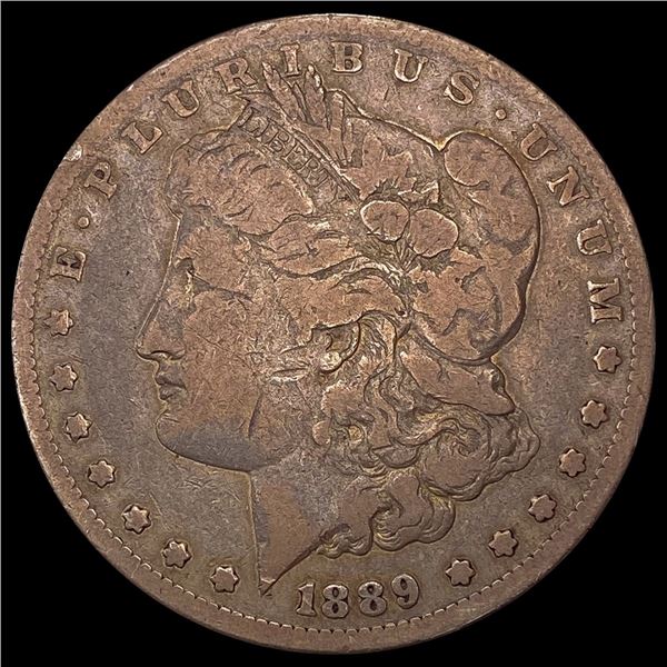1889-CC Morgan Silver Dollar NICELY CIRCULATED