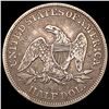 Image 2 : 1853 Arrows Rays Seated Liberty Half Dollar LIGHTLY CIRCULATED