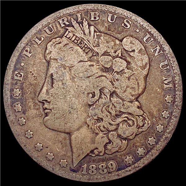 1889-CC Morgan Silver Dollar NICELY CIRCULATED