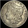 Image 1 : 1881-CC Silver Morgan Dollar NICELY CIRCULATED