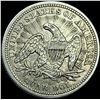 Image 2 : 1853 Arrows Seated Liberty Quarter CLOSELY UNCIRCULATED