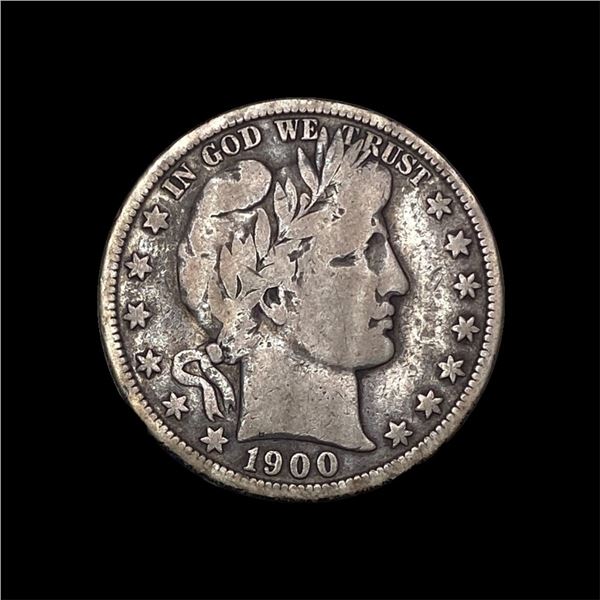 1900-O Silver Barber Half Dollar LIGHTLY CIRCULATED