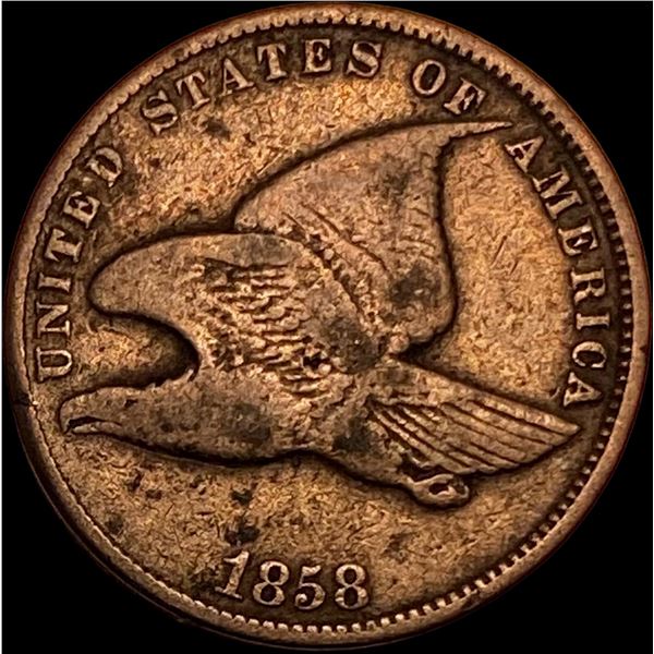 1858 Flying Eagle Cent LIGHTLY CIRCULATED
