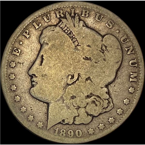 1890-CC Silver Morgan Dollar NICELY CIRCULATED