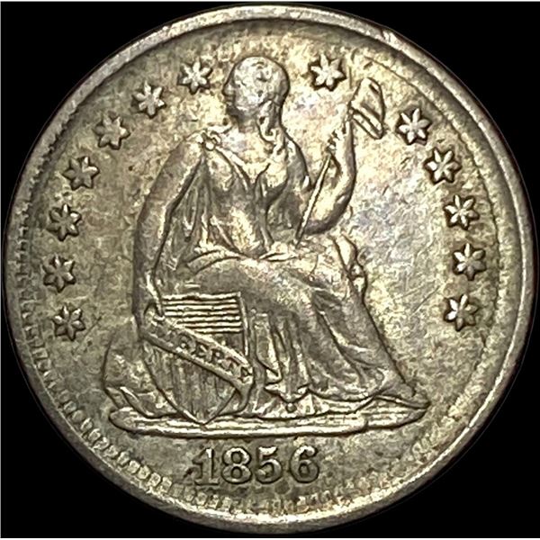 1856 Seated Liberty Half Dime NEARLY UNCIRCULATED